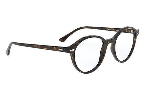 RAYBAN Unisex Eyeglasses RX7118-2012 Dark Havana 48-19-145